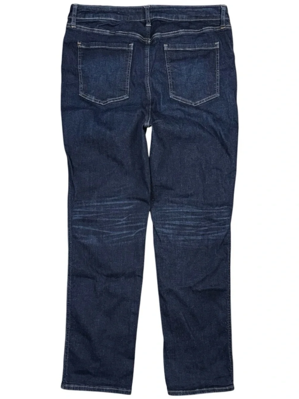 Chicos DefineMe Denim Straight Leg Ankle Jeans Dark Wash Women’s 14 TALL / 2.5 T - Picture 2 of 7